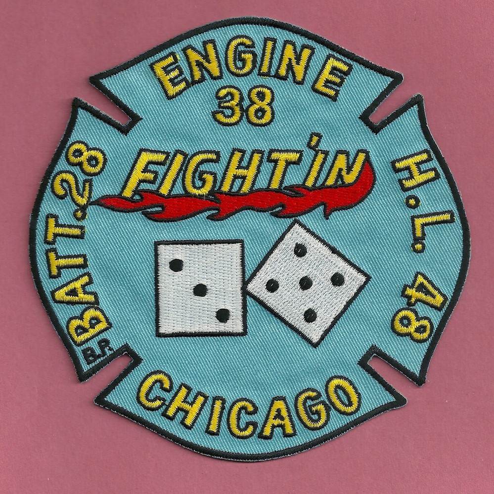 CHICAGO ENGINE 38 HOOK & LADDER 48 FIRE COMPANY PATCH