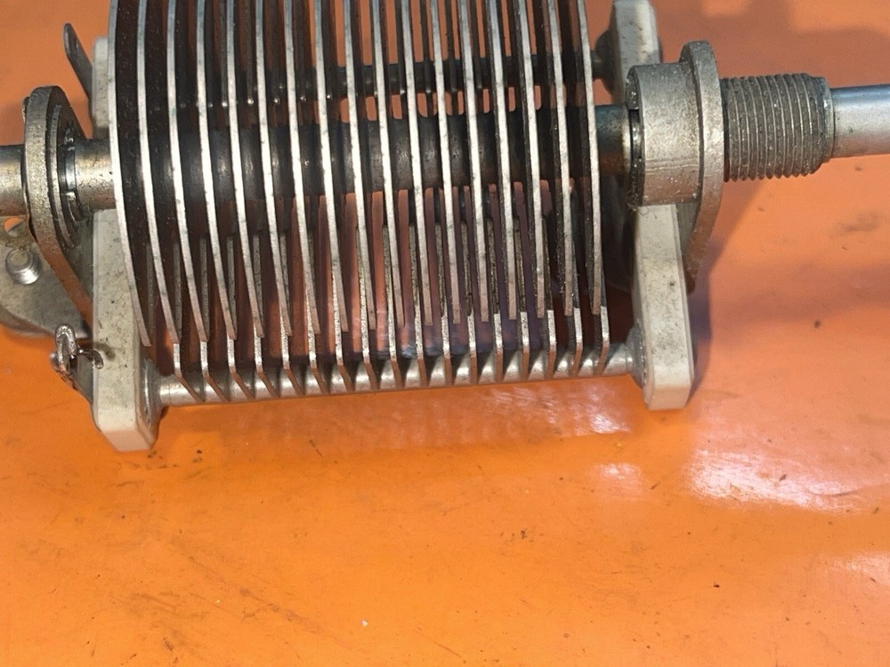 Johnson Viking Challenger Transmitter HV Plate Variable Capacitor Assembly Works