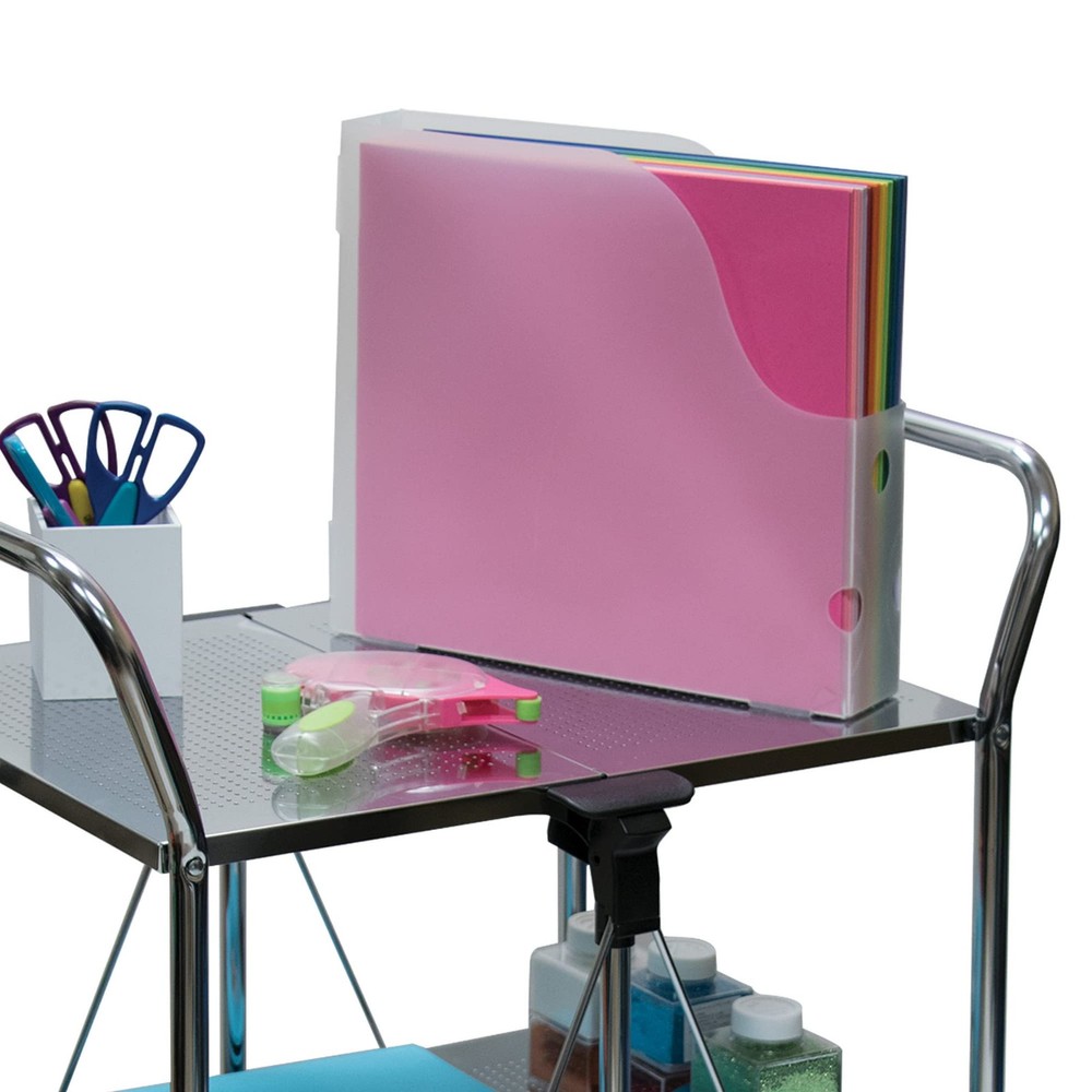 Durable Multi Functional File Organizer For 12X12 Paper And Documents