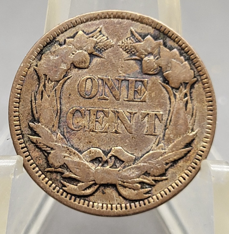 1858 U.S. Flying Eagle Cent Type Coin Large Letters