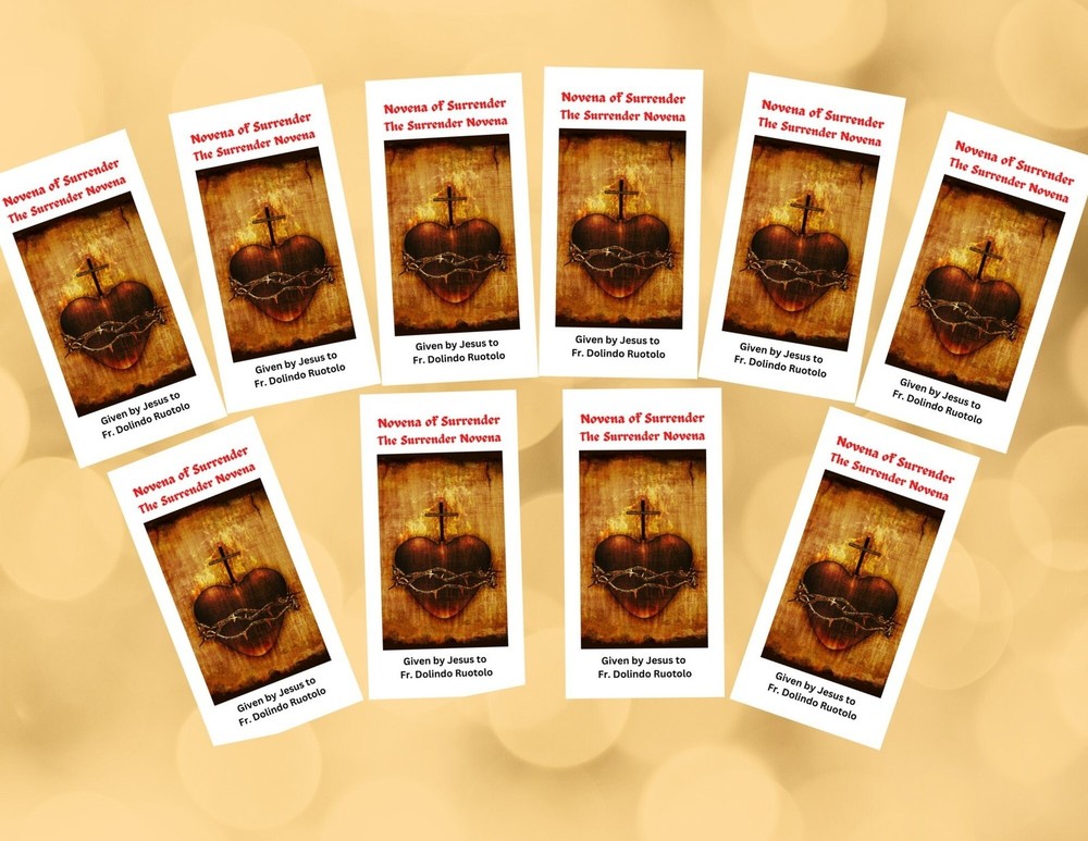 10 Pack The Surrender Novena Prayer Fr. Dolindo