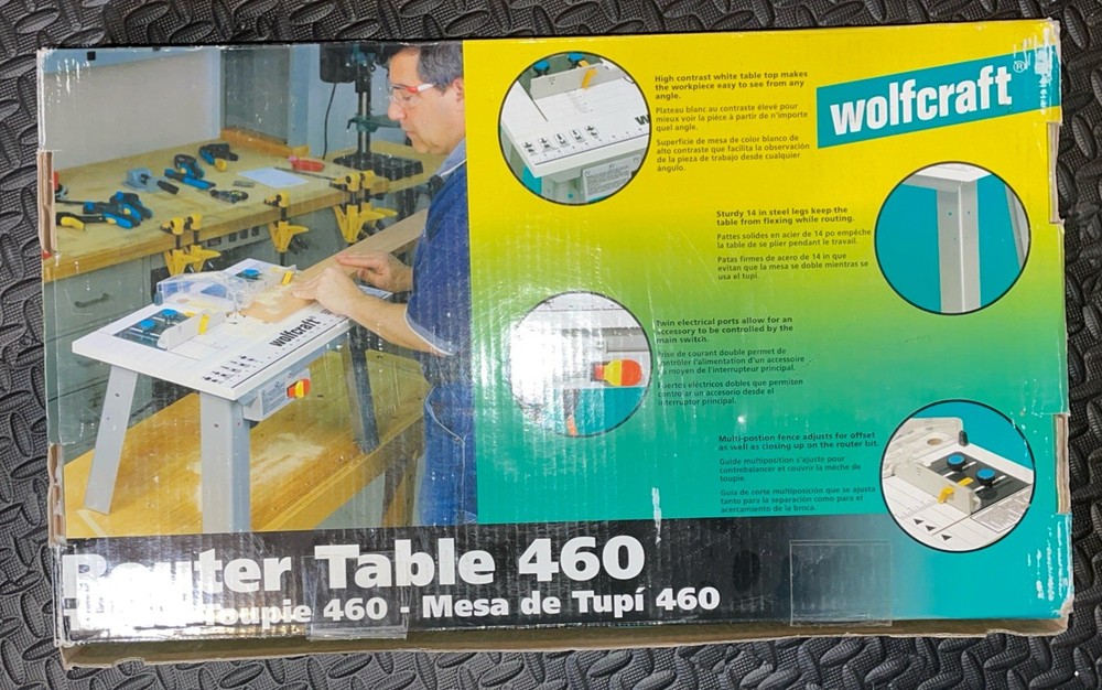 Wolfcraft Router Table 460 NIB