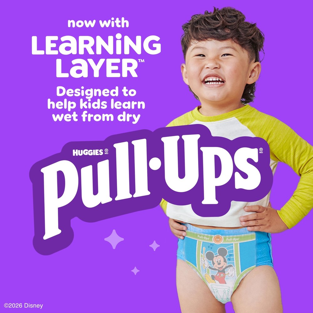 Pull-Ups Boys' Potty Training Pants, Size 4T-5T 4T-5T, Multi-colored