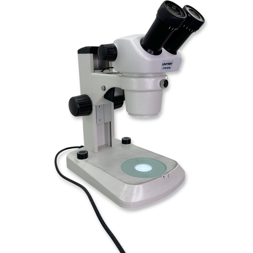 Unitron Z730 Binocular Zoom Stereo Microscope 7x-30x Magnification E-LED Stand