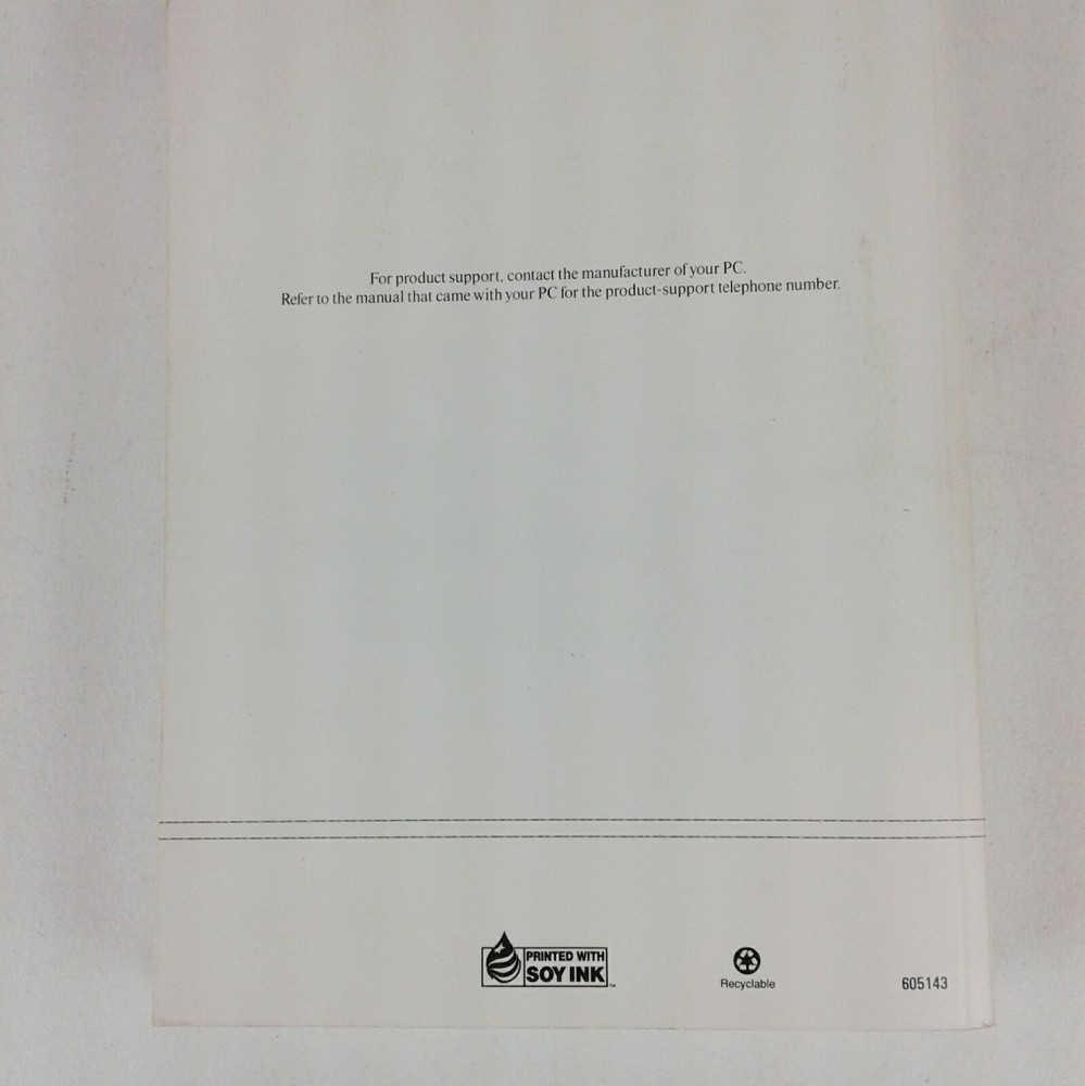 Getting Started with Microsoft Windows 3.1 User's Guide 1992 Genuine OEM Book