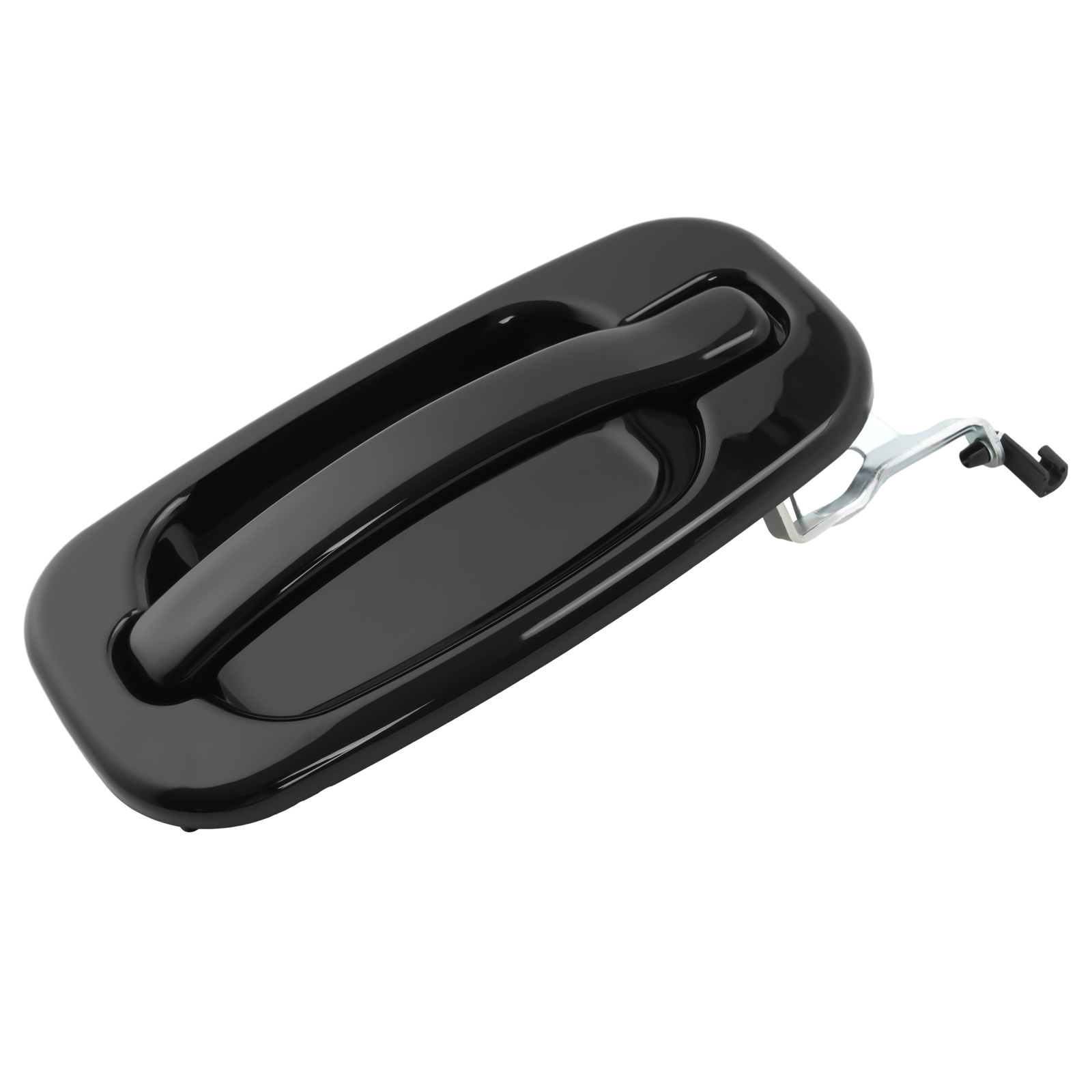 4Pcs NEW Outside Door Handles Set Painted Black For Silverado Tahoe Sierra 99-06