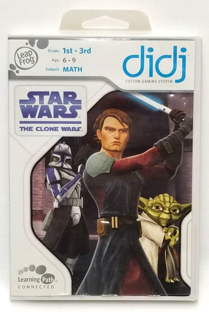 LeapFrog Didj Custom Learning Game Star Wars The Clone Wars