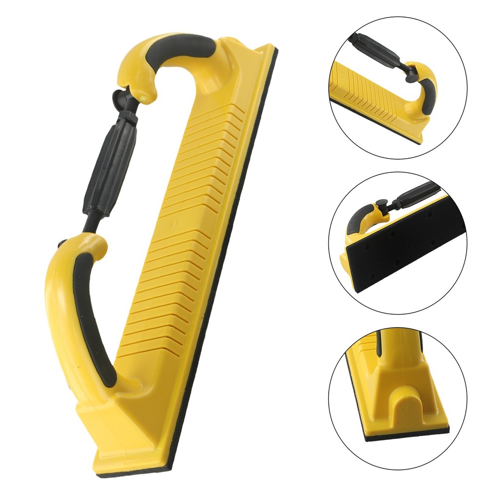 Handheld Dry Grinding Board For Car Putty Ash Rectangular Sandpaper Tool
