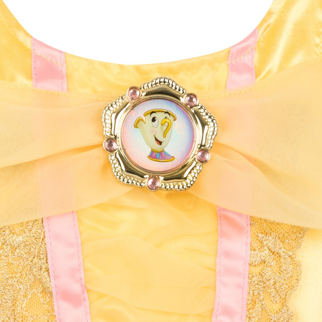 NWT Disney Store Belle Costume Dress Halloween Beauty Beast Baby Girl Princess