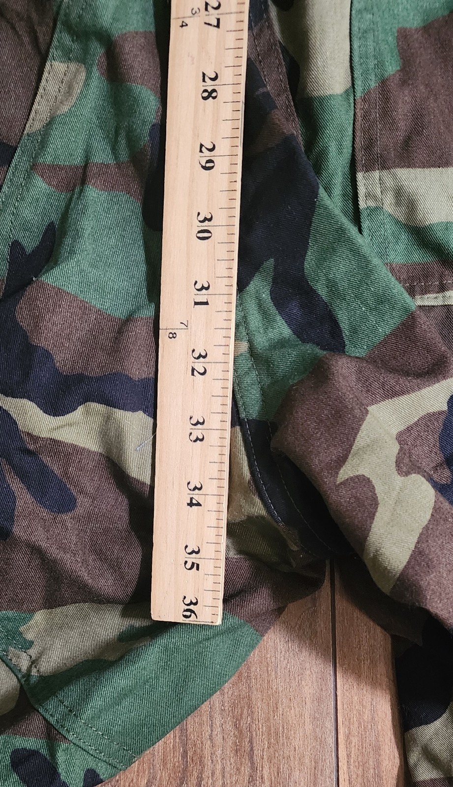 US Military Coveralls Men's Sz Large Woodland Camo Cold Weather Mechanics