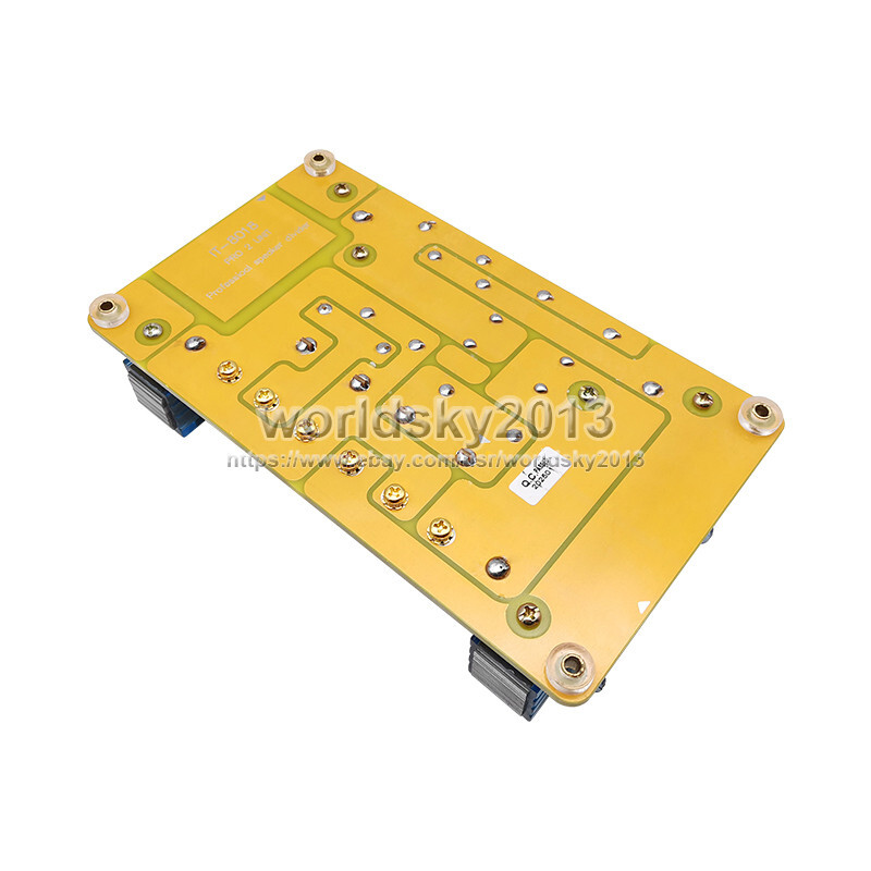 1x 2000W 2 Way 2 Unit High-Low Speaker Frequency Divider Filter Crossover Board