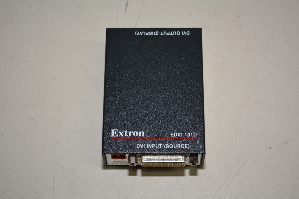 Extron EDID 101D DVI Emulator Minder Input Emulator #W1344
