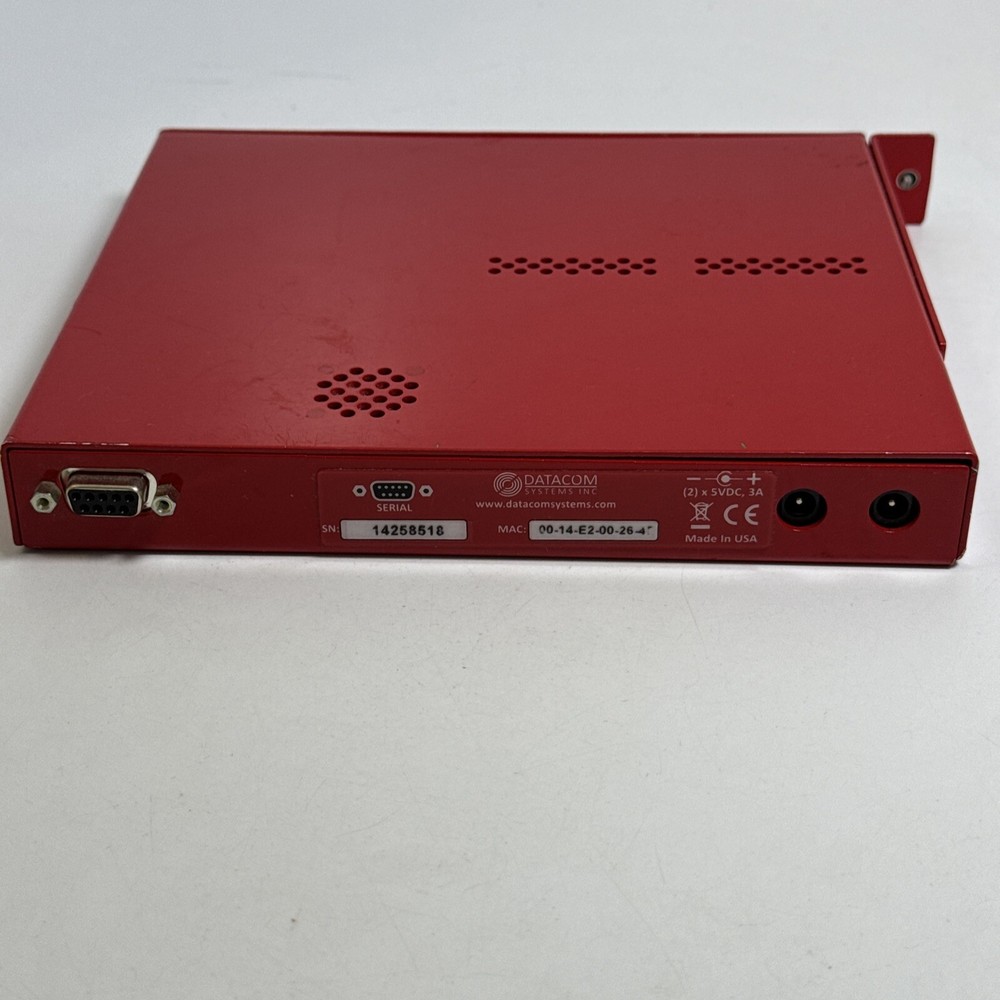 Datacom Systems SINGLEstream SS-1204BT-BT-S No Ac Adapter Clean Tested