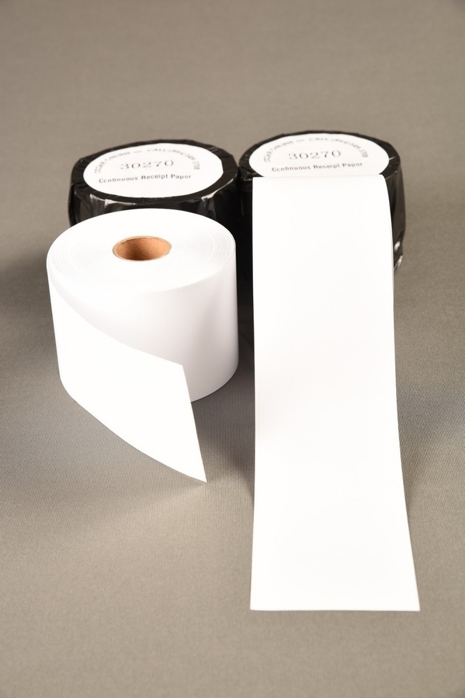 Receipt Paper 30270 Compatible Dymo® Duo Continuous Roll