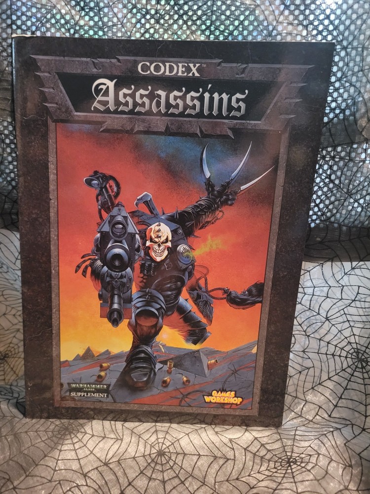 Warhammer 40k Codex Assassins Supplement Games Workshop Citadel Guide Book