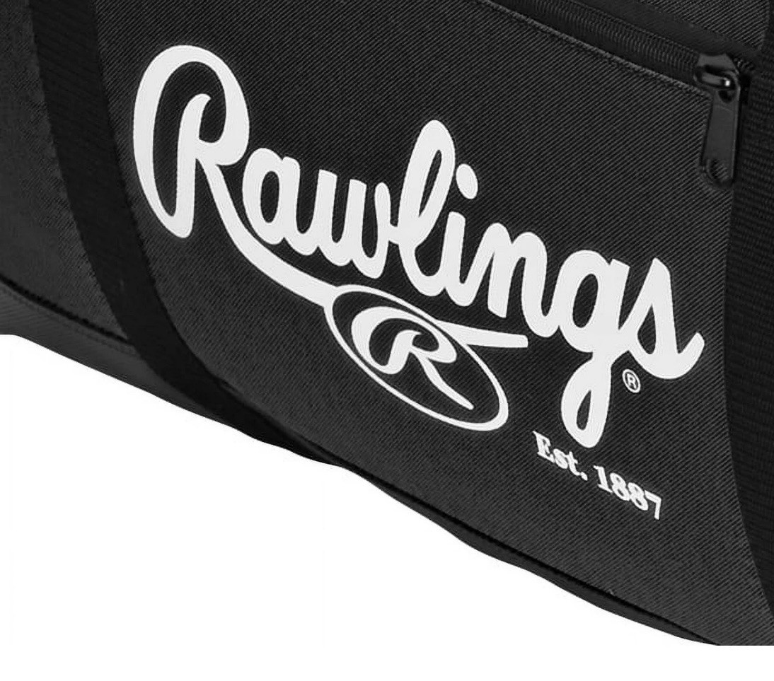 COVERT Duffle Bag | Baseball Softball Equipment | Black | Large Capacity