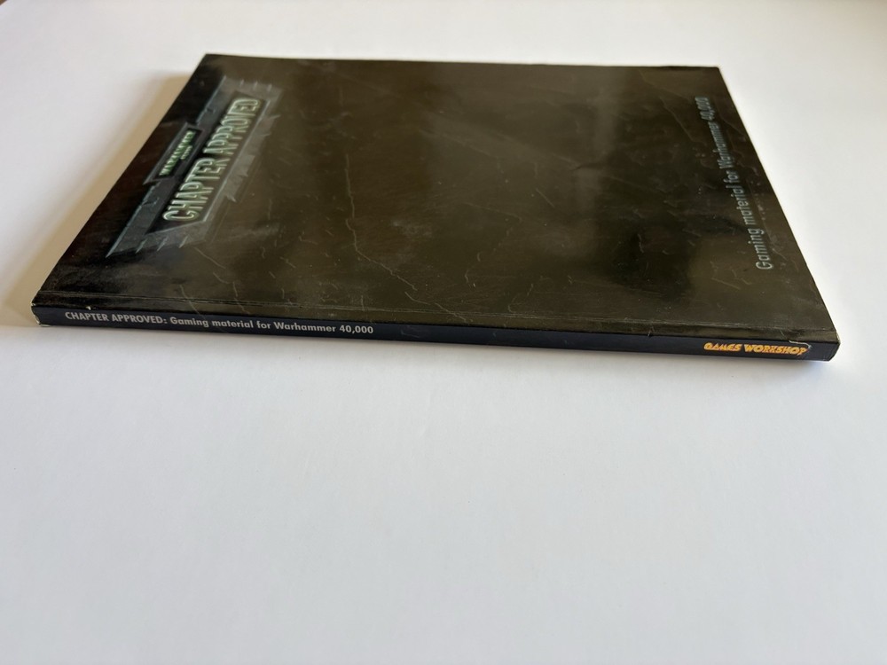 Warhammer 40K Chapter Approved Games Workshop 2001