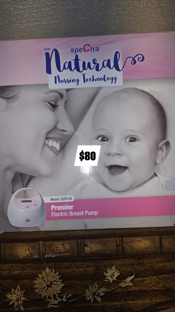 Spectra S2PLUS Electric Breast Pump Pink White Model S2PLUS MPN S2PLUS