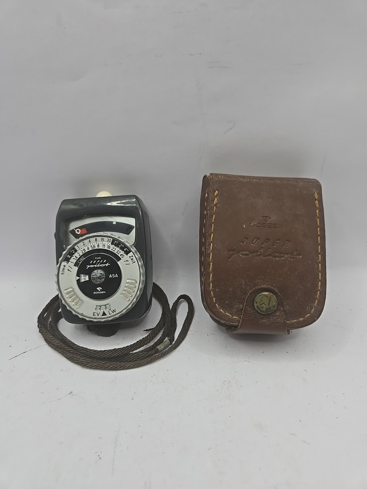 Gossen Super Pilot CdS Meter w/ Case.