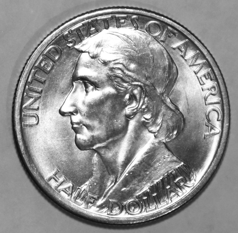 1936-D Boone Commemorative Silver Half Dollar - GEM BU - #3148D