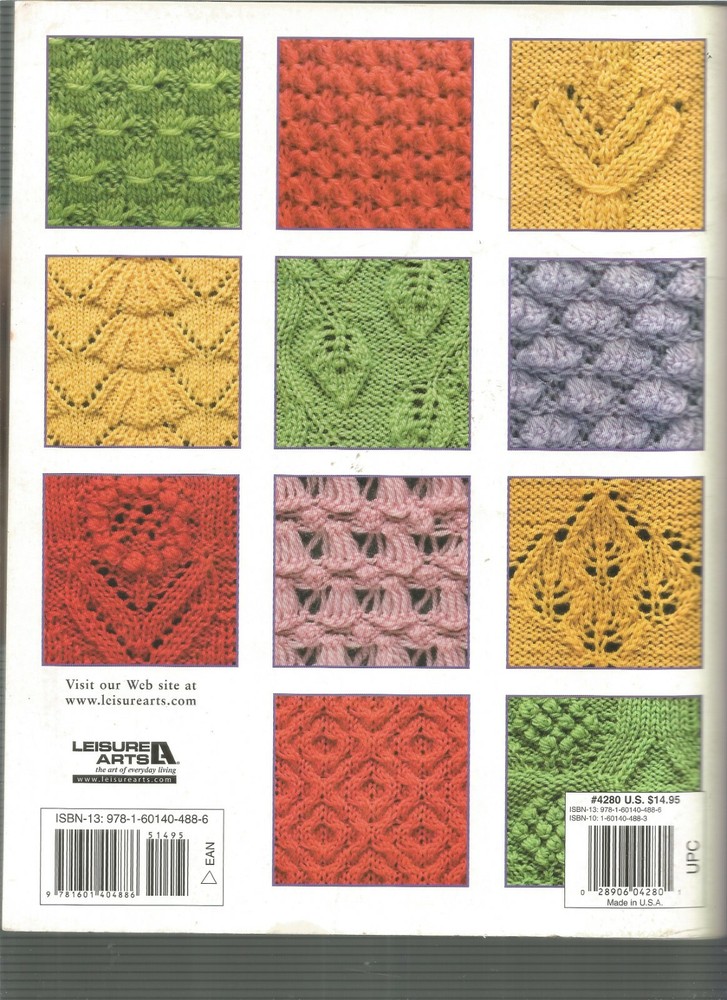Knitting Patterns 50 Fabulous Knit Stitches Leisure Arts E92