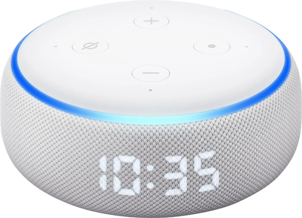 Echo Dot (3rd Gen)  Smart speaker with clock and Alexa | Sandstone