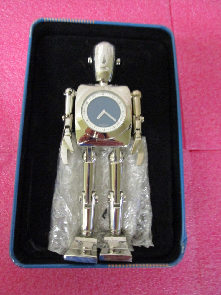 Fossil Stan BIG TIC Robot Man Clock
