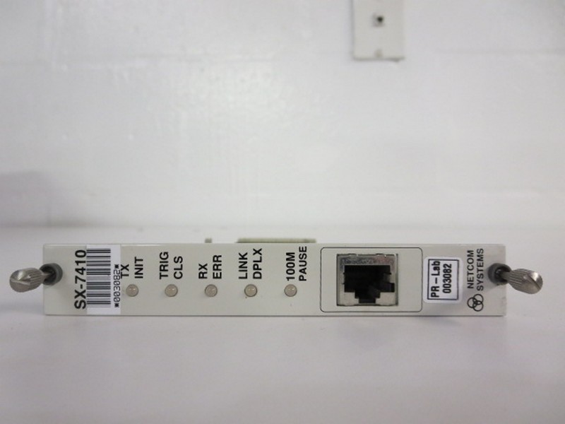 NetCom SmartBits SX-7410 100Base-TX Ethernet SmartCard