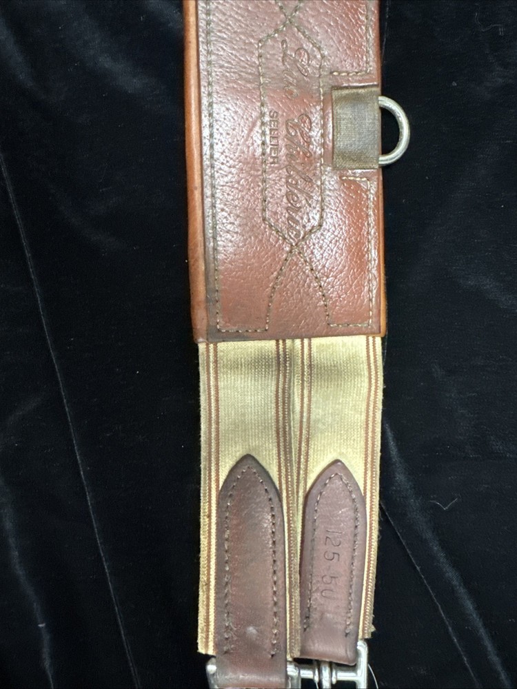 Childeric Long Stud Girth - Brown 50"