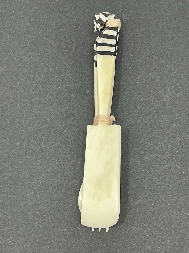 6 Batik Bone Serving Utensils Hand Crafted In Kenya