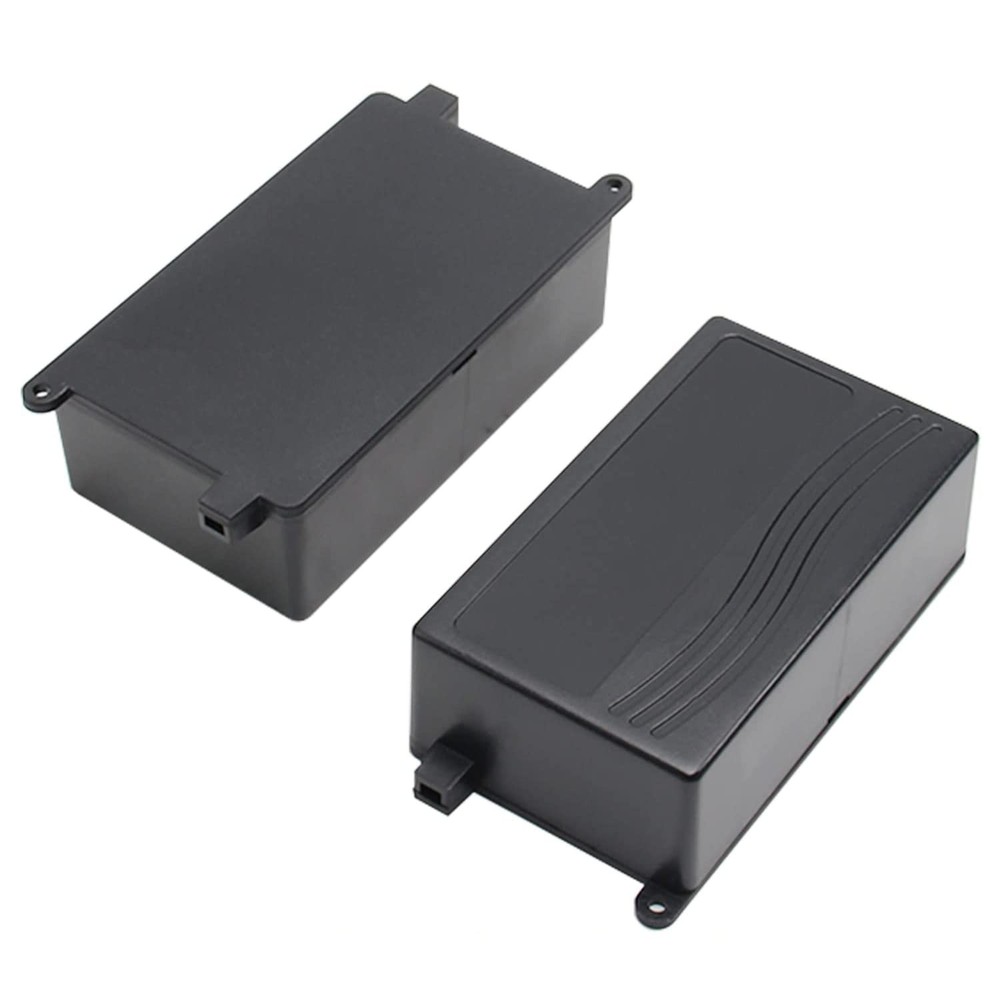 Fielect 2Pcs Project Box Dustproof Electronic Junction Box ABS Plastic Enclos...