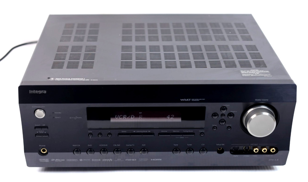 Integra DTR-5.8 AV Receiver Tested/ Working u160