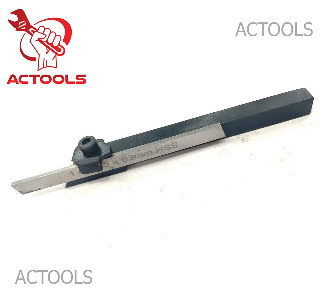 Small Mini Lathe Cut Off Parting Tool Holder 10mm With 6 Pcs M2 HSS Blade Of 5mm