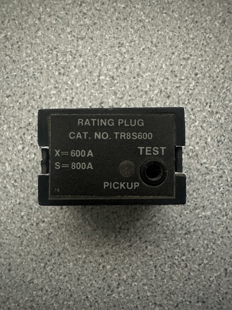 TR8S600 General Electric 600A Rating Plug with 800A Sensor