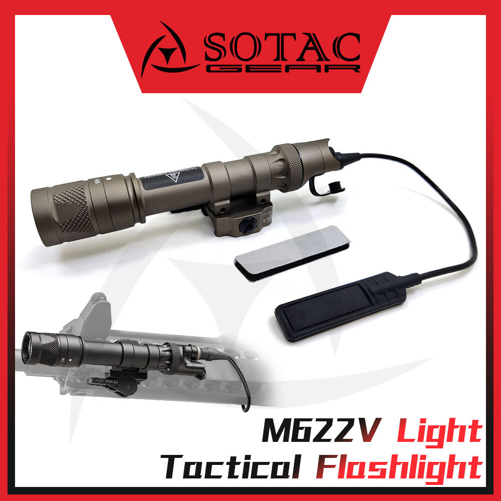 M622V Weaponlight Contstant-On & Strobe Light Tactical Torch with ADM QD Mount