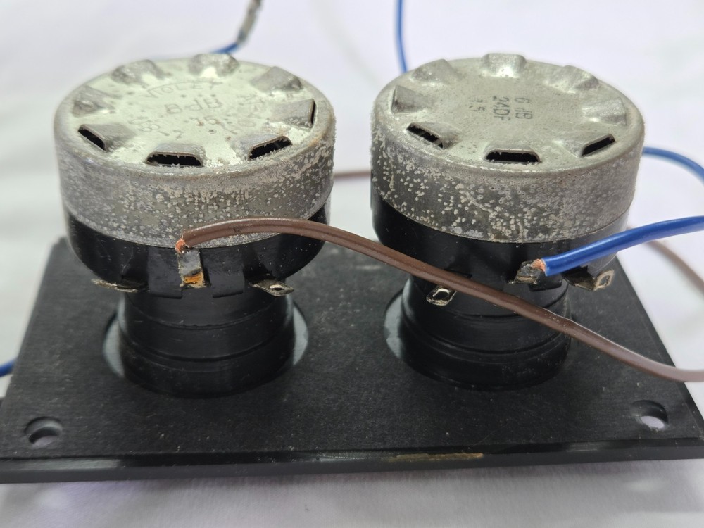 Optimus Mach Three Speaker L-Pad Control Panel Pair – Midrange & High Frequency