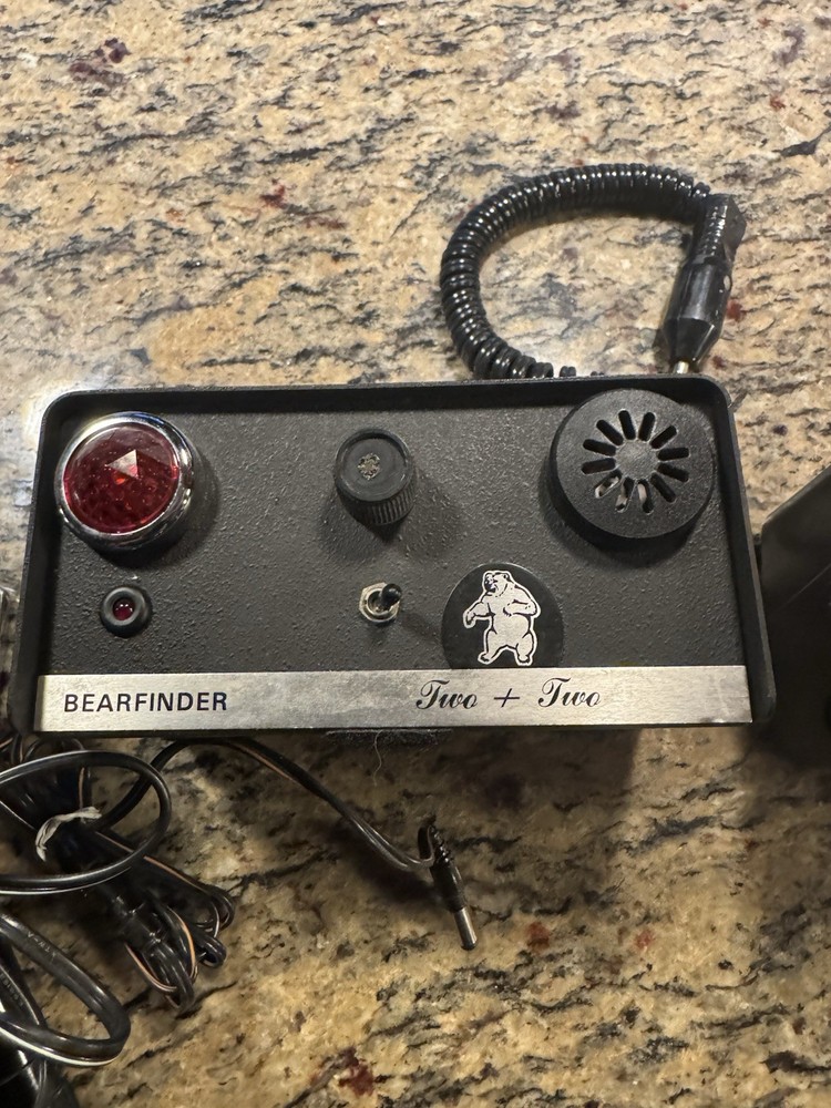 Three vintage radar detectors
