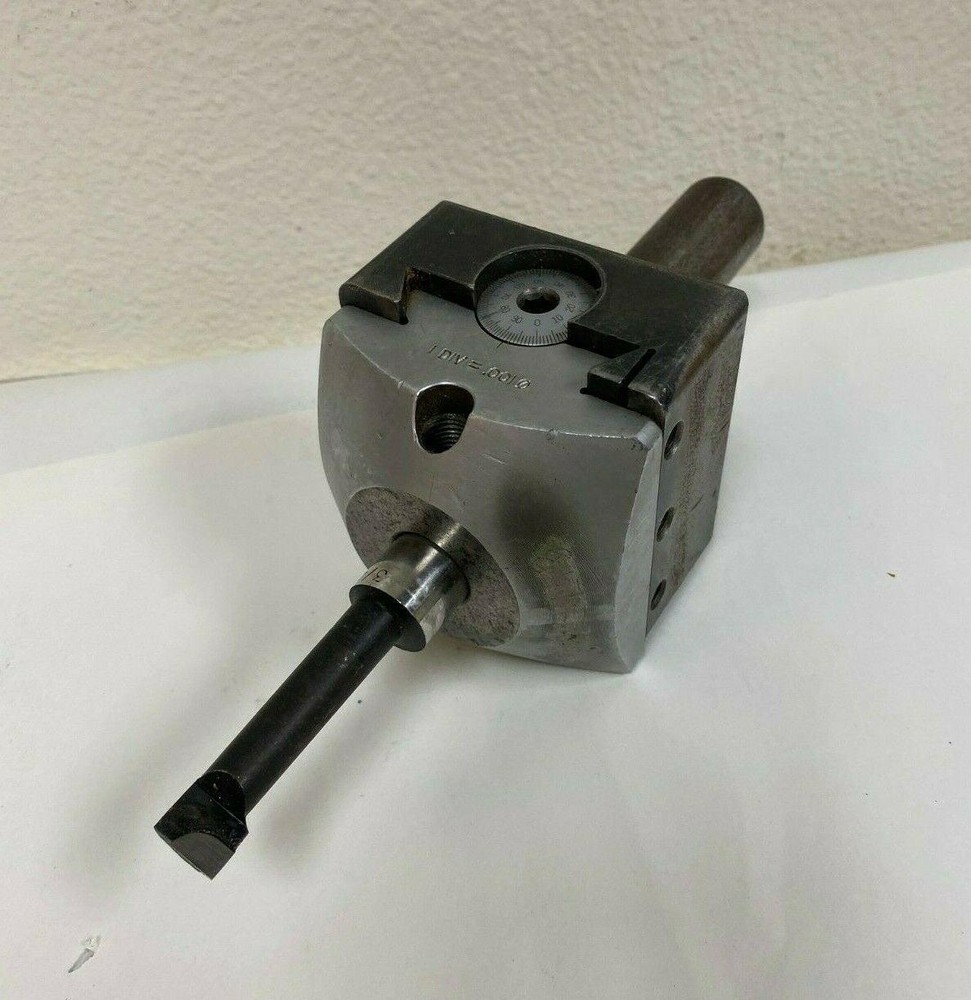 CRITERION Model S-3C Micro Adjustable Boring Head Milling Machine Tool 1” Shank