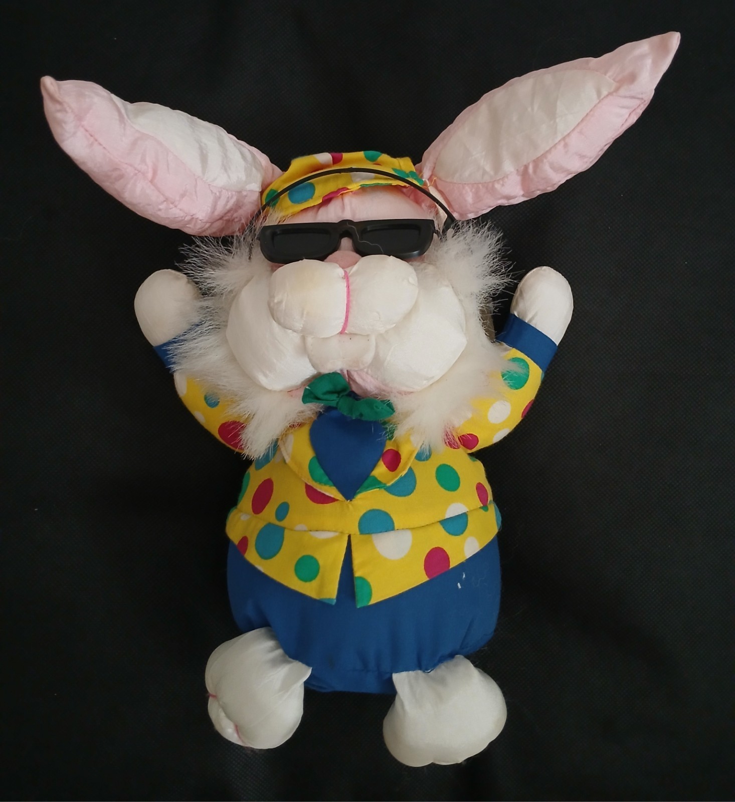 Vintage HIP Hop Easter Bunny Rapping Dancing And Singing Plush