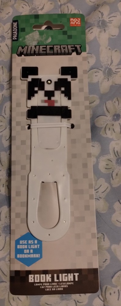 Cute Minecraft Booklight,NWT