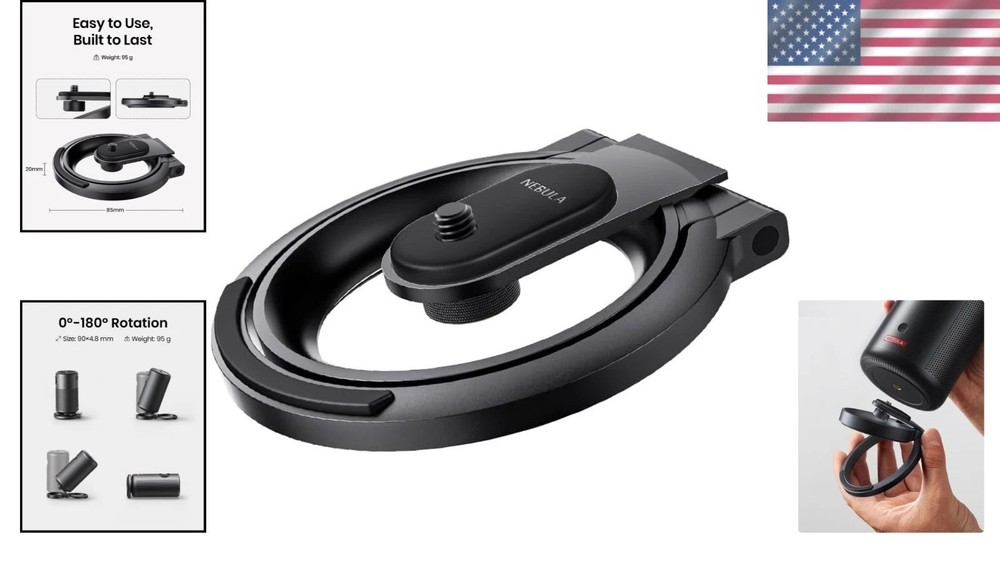 Compact Desktop Stand for Capsule Projectors