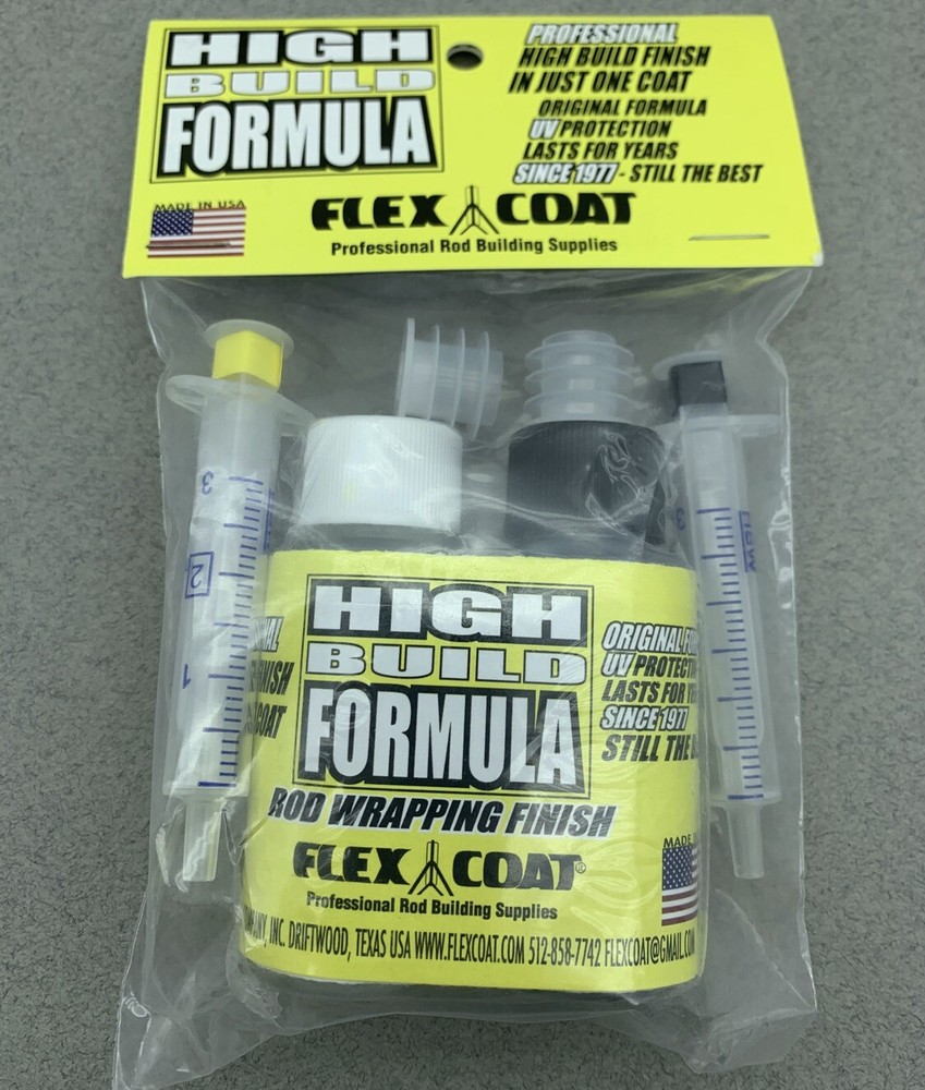 flex coat high build formula 2oz kit with syringes