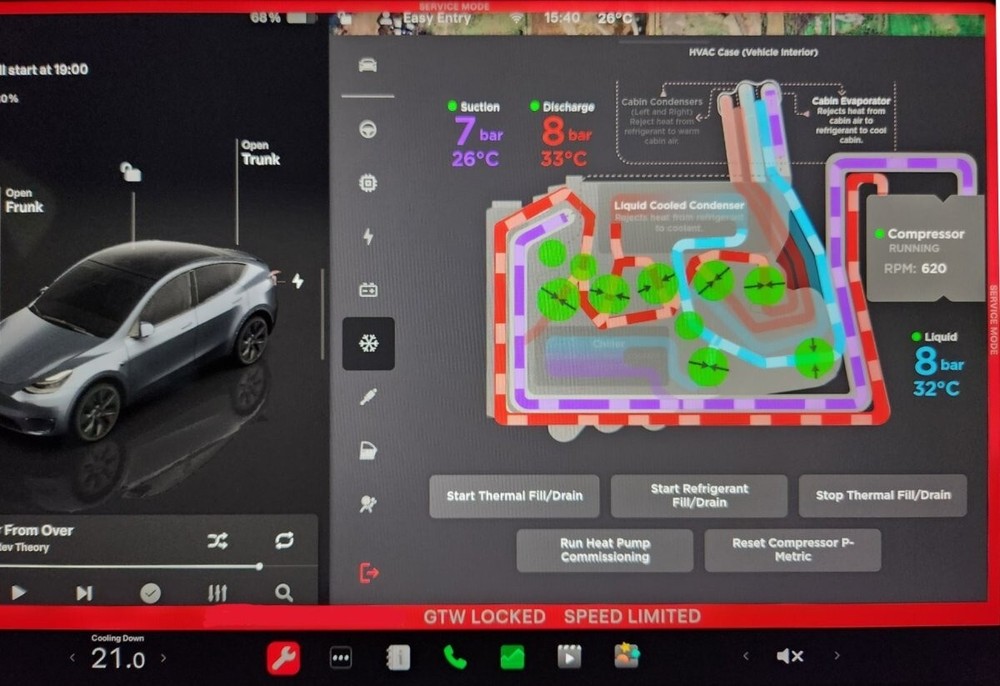 Tesla Model S 3 Y CyberTruck Laptop Diagnostic Programming Cable for ToolBox3