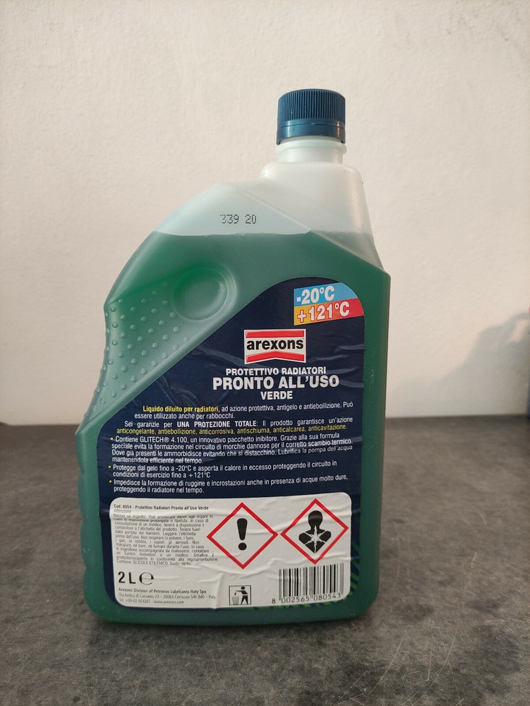 Arexons 2L GREEN Radiator Protector