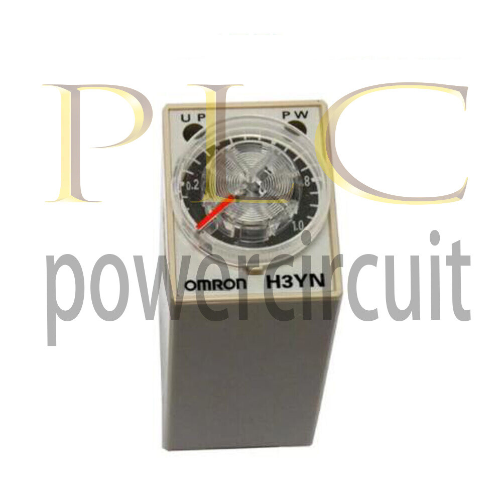OMRON H3YN-2 TIME DELAY RELAY SOLID STATE TIMER SOCKET 100-120VAC NEW - US Stock