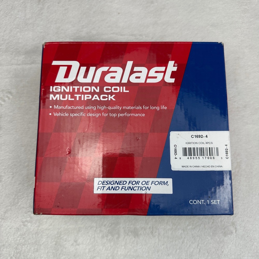 Duralast C1692-4 Ignition Coil Multipack 4 Pieces