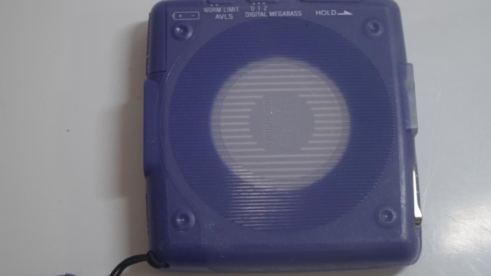 Sony MD Walkman MZ-E80 Blue Operation Confirmed