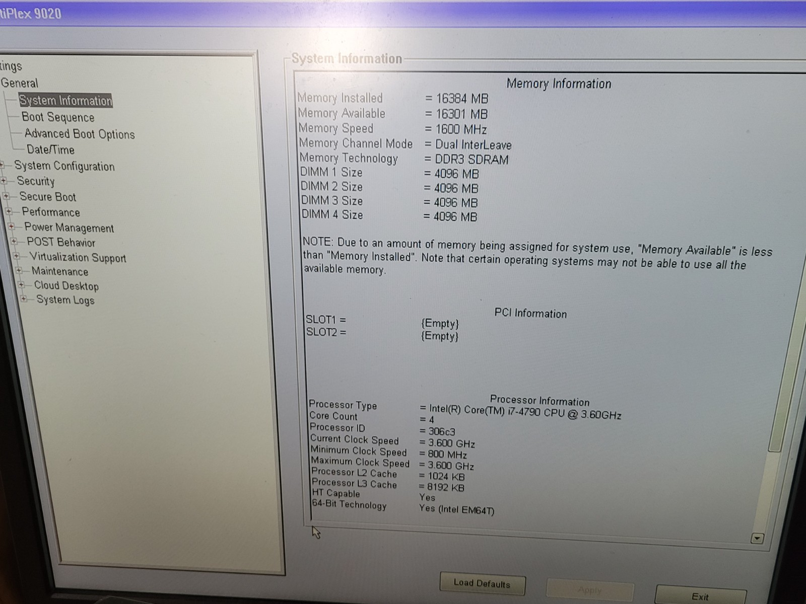 Dell OptiPlex 9020 SFF PC Intel i7-4790 @ 3.60GHz 16GB RAM 1TB HDD Win 11 Pro