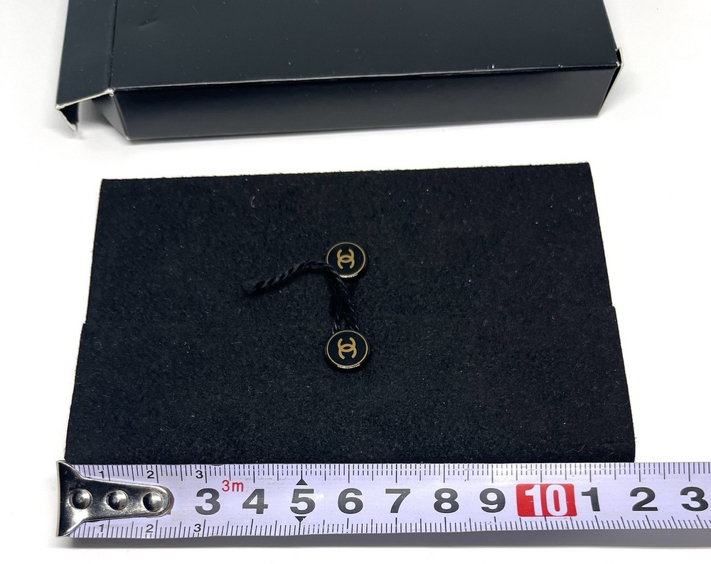 CHANEL Small Notebook CC Logo Memo Notepad Black with Box Unused