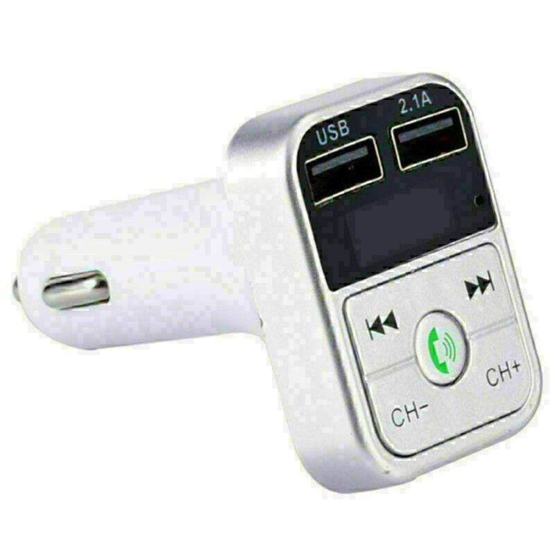 Bluetooth Wireless In Car MP3 FM Transmitter Car Radio Adapter Kit 2 USB Charger